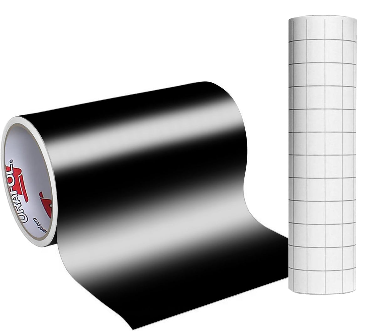 ORACAL 631 Matte Vinyl Roll 12" x 15ft - Black + Transfer Paper Matte Black 12" x 15ft + Transfer paper