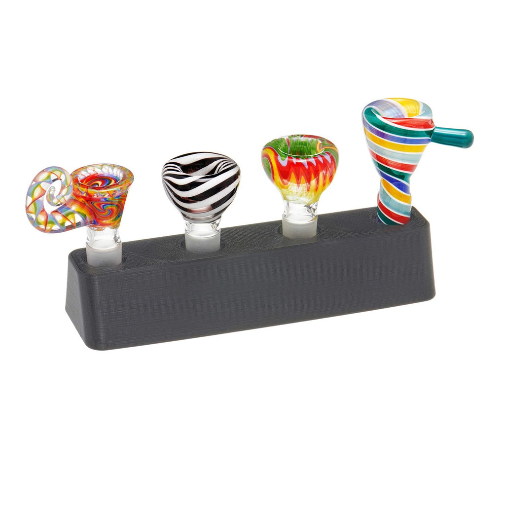 Slide Stand for 4 - Store 4 Slides, Bowls - 18mm 14mm 10mm (18mm)