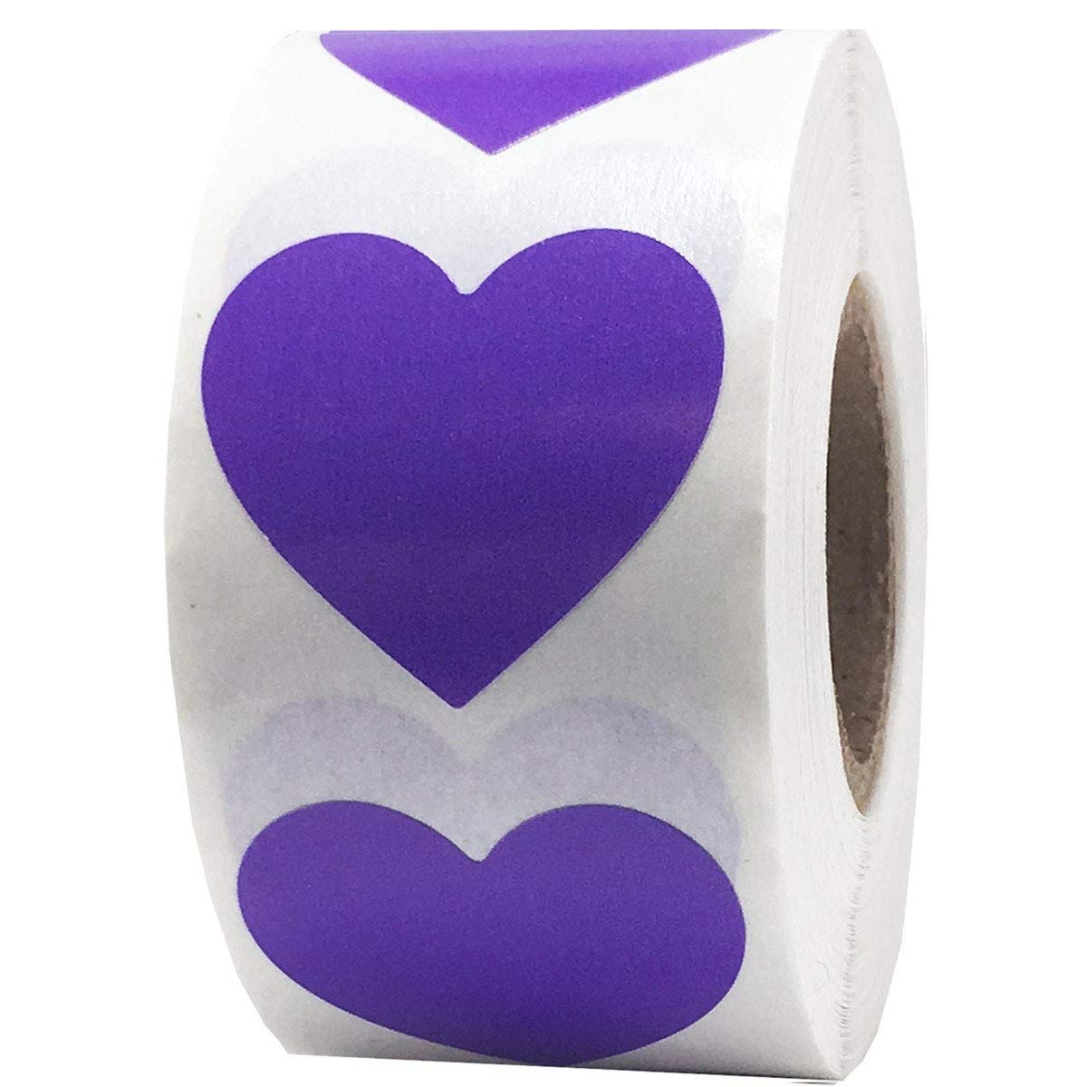 Happy Valentine’s Day Happy Mother's Day Shaped Gift Stickers Gift Stickers,2 Inch Adhesive Wedding Label 500 Per Roll (1 Roll)