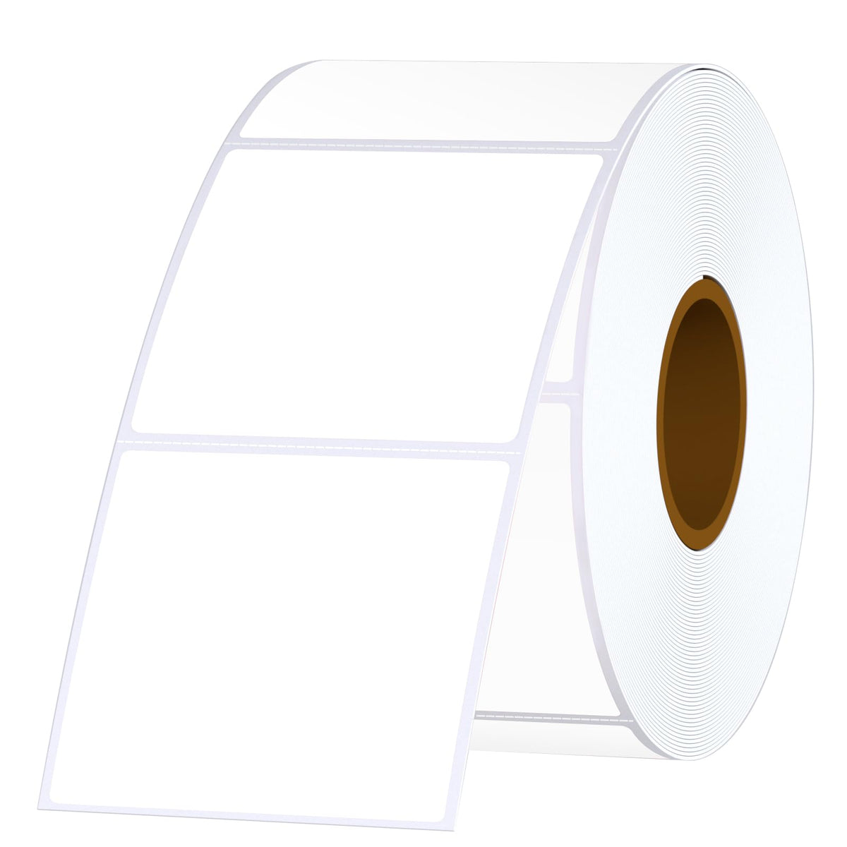 FATCIO 2x2 Thermal Labels Square Direct Thermal Sticker Labels Roll White 2"x2" 1 Roll