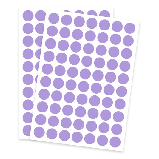 starboling Dot Stickers,3/4 Inch Purple Circle Stickers,1400pcs Self-Adhesive Writable Color Coding Labels,Round Labeling Stickers for Office Classroom Garage Sale, 0.75'' 0.75''
