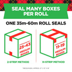 Scotch Tough Grip Moving Tape Refill, 1.88 in x 43.7 yd, 6 Rolls