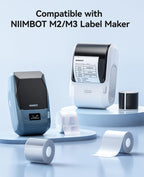 NIIMBOT M2/M3 Thermal Transfer Labels 3 Rolls 1.57''×1.57'' Multi-Color Set 3color Round 3Rolls-40mmx40mm