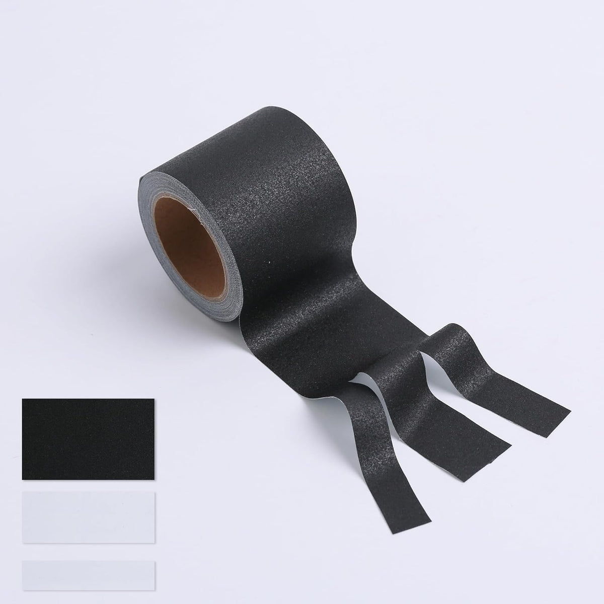 2Inch Wide Self-Adhesive Matte Book Binding Tape - 33 FT Black Cloth Tape | for Repairing/Reinforcing/Protecting Old & Antique Books, Cable Management & Packaging (White White) White White
