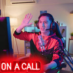 On A Call Neon Sign On a Call Sign for Desk Do Not Disturb Neon Light Sign on call-RED
