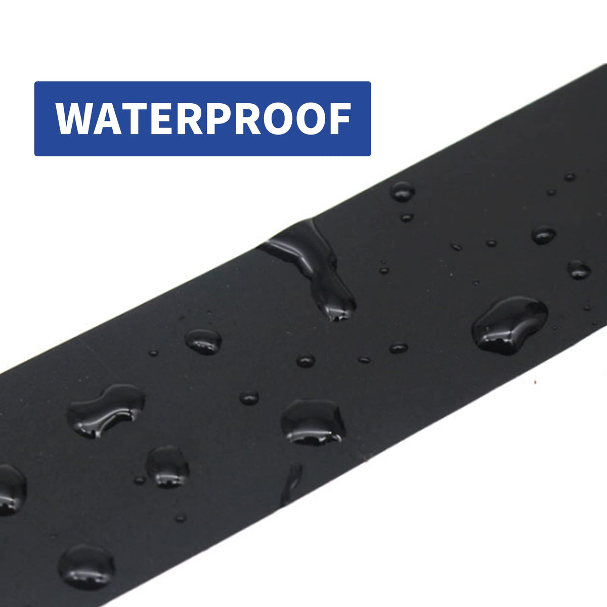 TAPEBEAR Corrosion Protection Pipe Tape, Wrap Pipe Tape for Drain Pipe, Metal & Electrical Piping, Anti-Corrosion Water Leak Proof PVC Tape, 3 Inch X 33 Yds, Black 3inch x 33yard 1