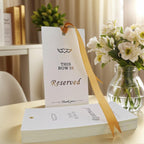 Reserved Seating Signs for Wedding, 20-Pack