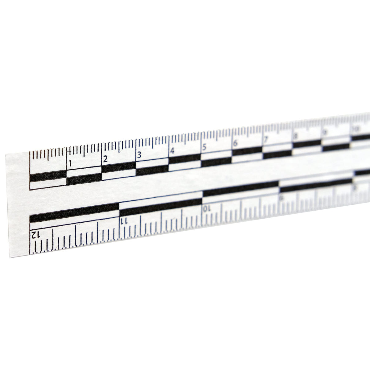 Crime Scene Photomacrographic Scale, Adhesive Tape (1 x 500 inch) 1 x 500 inch
