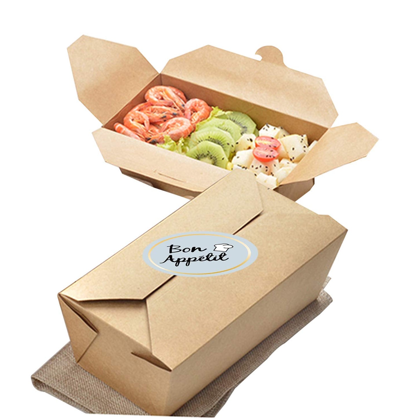Enjoy Your Food Stickers,Tamper Evident Sealed Labels for Food Service Delivery,2 Inch Sealed for Bakery Restaurant Freshness,500 Pcs Per Roll