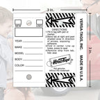 Versa-Tags White Self-Protecting Key Tags with Split Rings, 250-Pack 250 Tags Solid White
