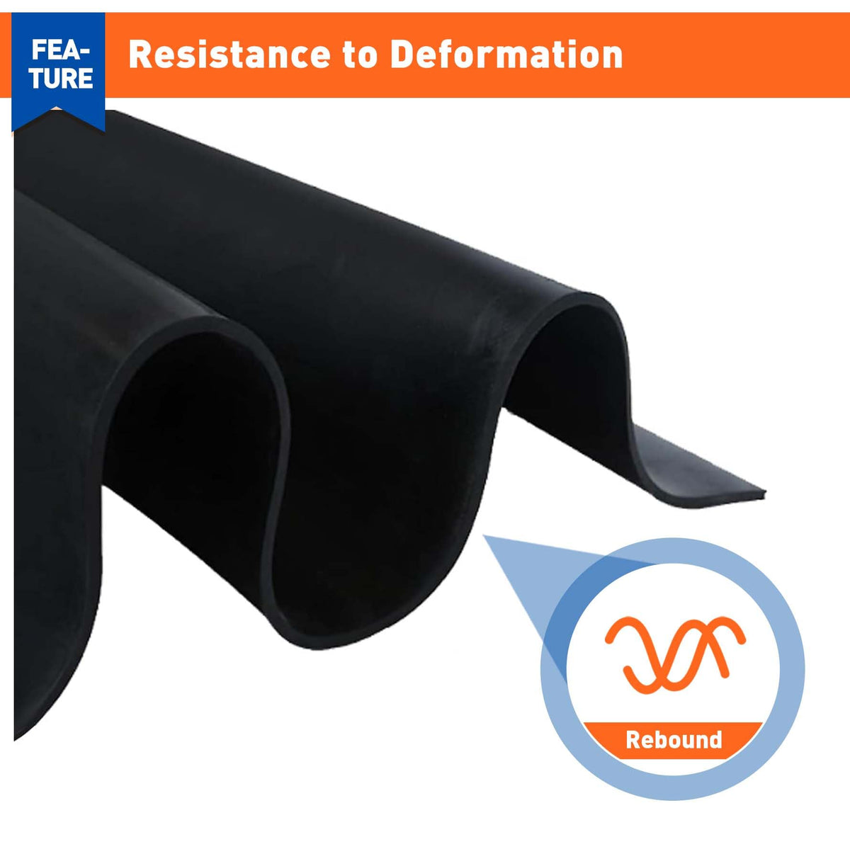 MAGZO Backed Adhesive Foam Padding 1/16" Thick x 12" W x 59" L, Black Thin Neoprene Sheets, Closed Cell Foam Sheet Roll 59In*12In*1/16In