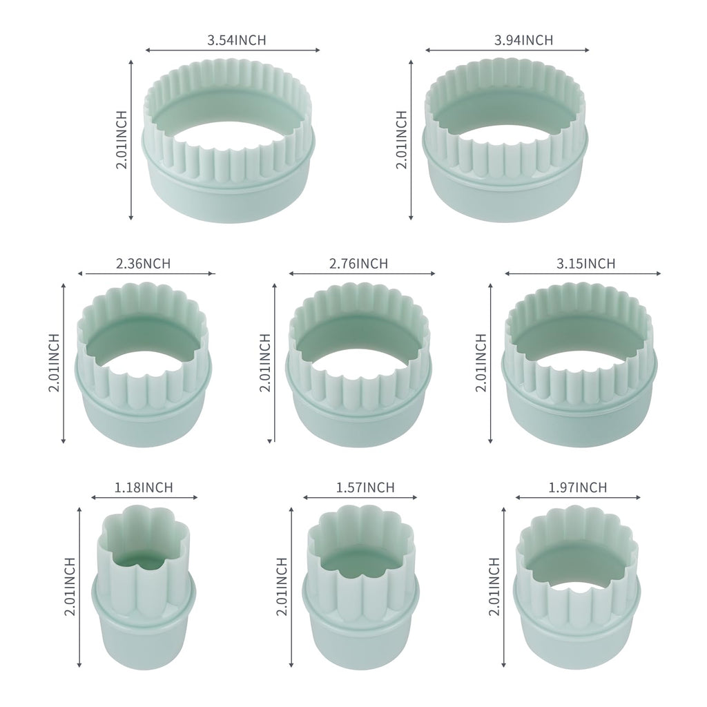 Plus tard 16-Piece Pyrex Bowl Stacker Rings, 2 Display Sets