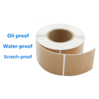 1.57"x2.76" Direct Thermal Labels, SAFYY Barcode SKU Labels, 400/Roll Self-Adhesive Address Shipping Stickers, Perforated & Compatible with Rollo Label Printer & Zebra Desktop Printers(Brown,6 Rolls) Brown, 6 Rolls