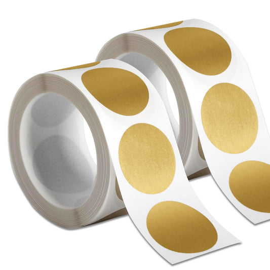 600PCS 1 Inch Scratch Off Sticker Round Labels Scratch Off Card Stickers Circle Self Adhesive Labels for Lottery Tickets DIY Reward Cards (Gold) Gold