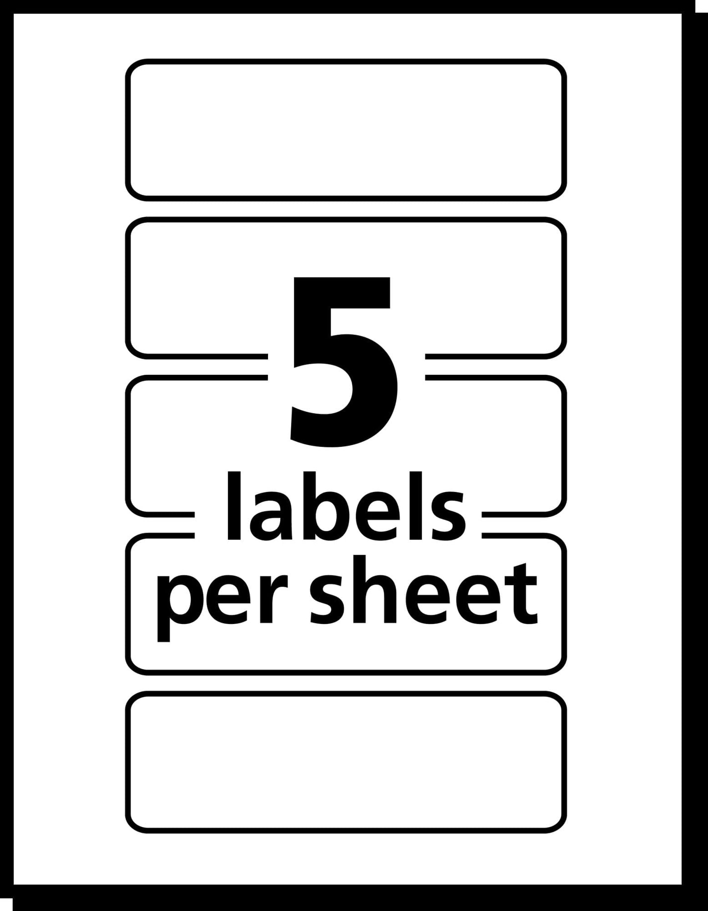 Avery Self-Adhesive Removable Labels, 1 x 3 Inches, Orange Neon, 200 per Pack (05477)