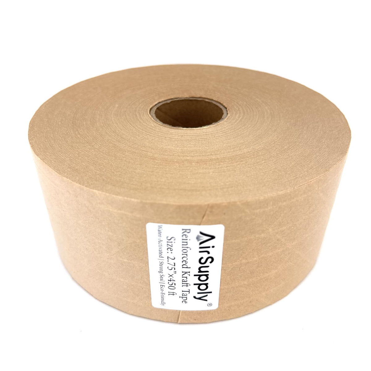 AIRSUPPLY 2.75 in x 450 ft Water Activated Reinforced Kraft Tape, 2 Rolls