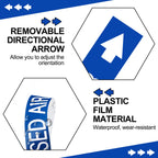 1 Roll Compressed Air Pipe Labels, Economy Pipe Markers 1