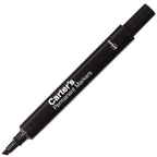 Carter's Permanent Markers, Chisel Tip, Large Desk-Style Size, 12 Black Markers (27178)