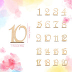 Wedding Table Numbers 1-20, Wooden Reusable Tabletop Signs with Stand for Wedding Reception Banquet Anniversary Party Birthday Bridal Shower Hotel Bar Restaurant Farmhouse Decorations