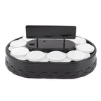 Srliya Sushi Machine Automatic Rotating Table Display Stand Swing Tray Turntable for Sushi Dessert Cupcake (Sushi)