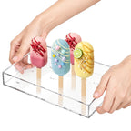 Okllen 2 Pack Cakesicle Stand Display, Acrylic Cakesicle Stan