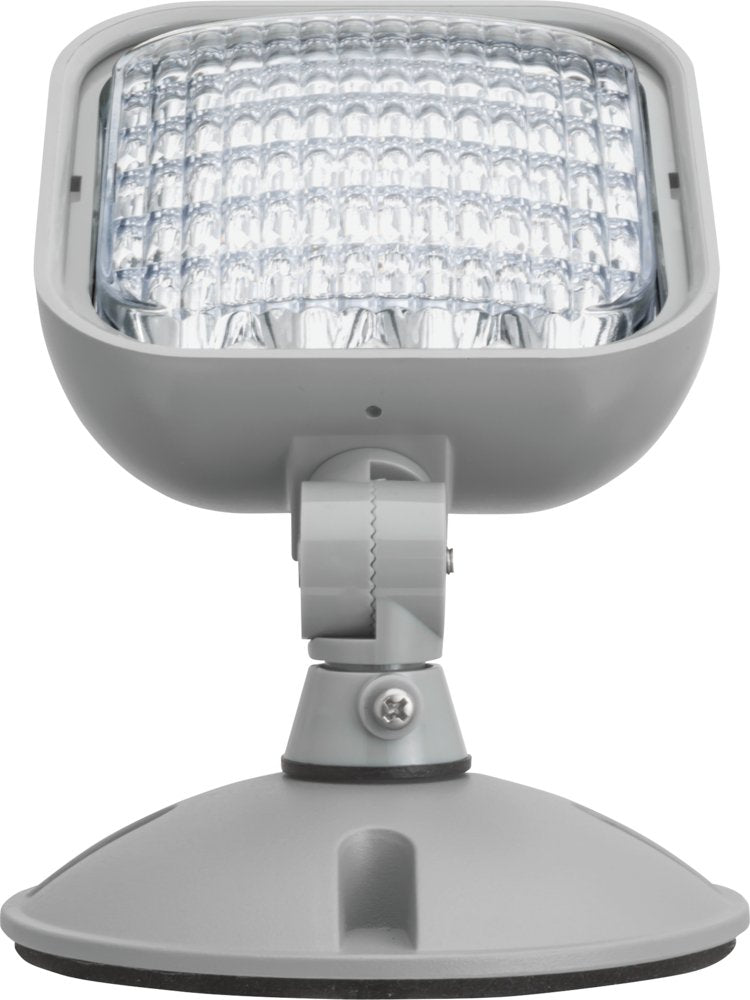 Lithonia Lighting Weatherproof LED Emergency Light Remote Head, Gray Single Head One Single Head Emergency Light