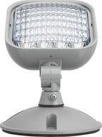 Lithonia Lighting Weatherproof LED Emergency Light Remote Head, Gray Single Head One Single Head Emergency Light