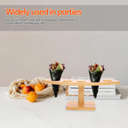 Ice Cream Cone Stand Japanese Style Sushi Roll Holder DisplayRack