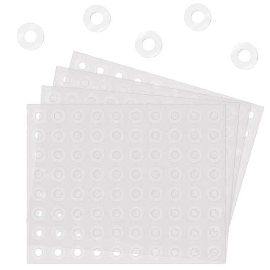 Hole Reinforcement Stickers Labels,Clear,Pack of 2880 Clear 2880 pack