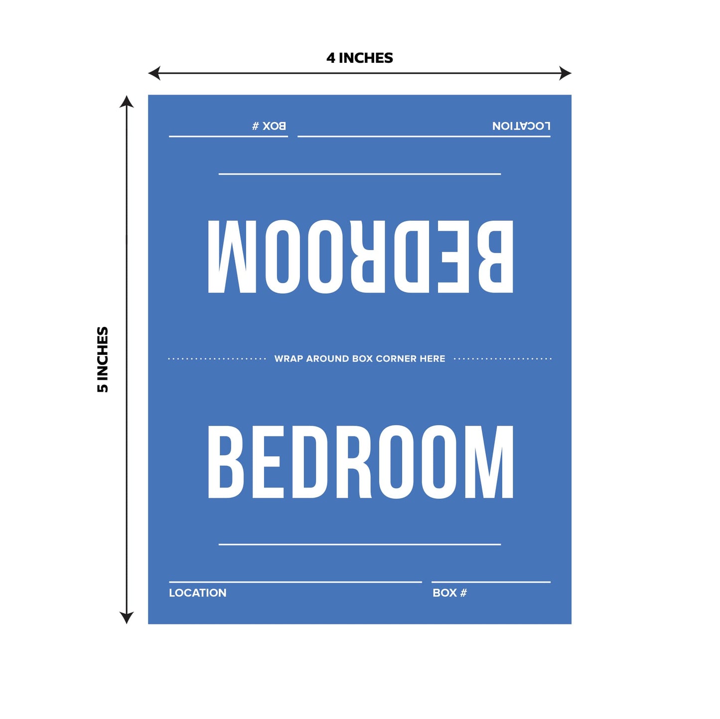 Home Packing Labels - 160 Set Color-Coded Moving Stickers, New Easy Peel Backing, Includes Blank Labels for Custom Notes | 4x5 Inches | USA Owned Business