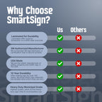 SmartSign 18 x 12 inch “Reserved Parking - Van Accessible” Handicapped Parking Metal Sign, 63 mil Aluminum, 3M Laminated Engineer Grade Reflective Material, Green, Blue and White, Made in USA EG Reflective Aluminum