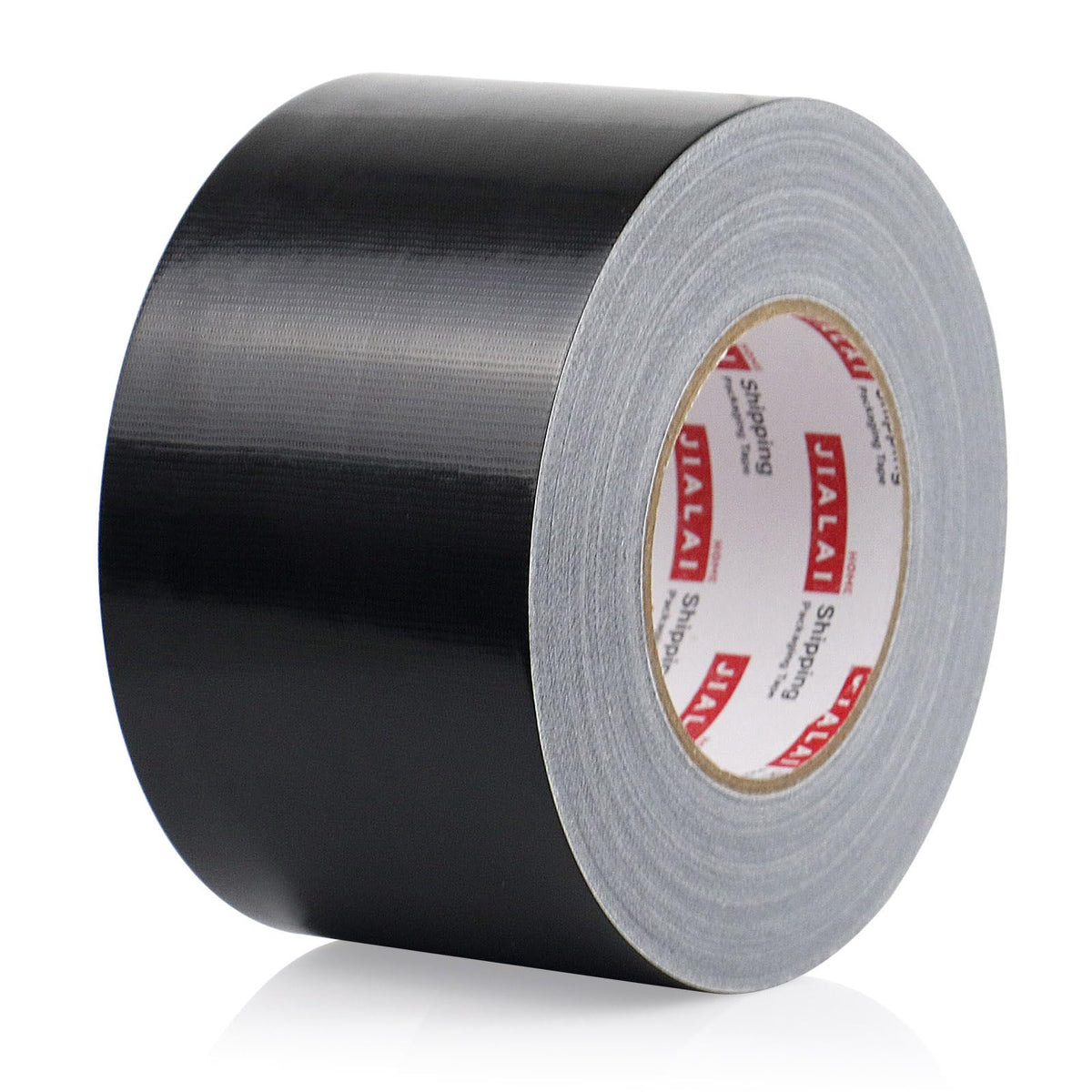 JIALAI HOME Black Duct Tape 3 Inch Wide, Industrial Grade 3 inches x 55 Yards (164 ft), 9 Mil Heavy-Duty, Waterproof, Strong, Flexible, No Residue, for Crafts & Home Improvement