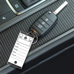 Versa-Tags White Self-Protecting Key Tags with Split Rings, 250-Pack 250 Tags Solid White