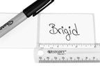 Set of two packs of ChromaLabel all-purpose white 2x3 inch permanent color code rectangle labels with 100 stickers each.