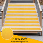 Anti Slip Tape 4" x 30FT, Dark Yellow Heavy Duty Waterproof Non-Slip Safety Traction Grip Tape for Indoor Outdoor Stairs, Steps, Ramps, Walkways and Pool 4 IN