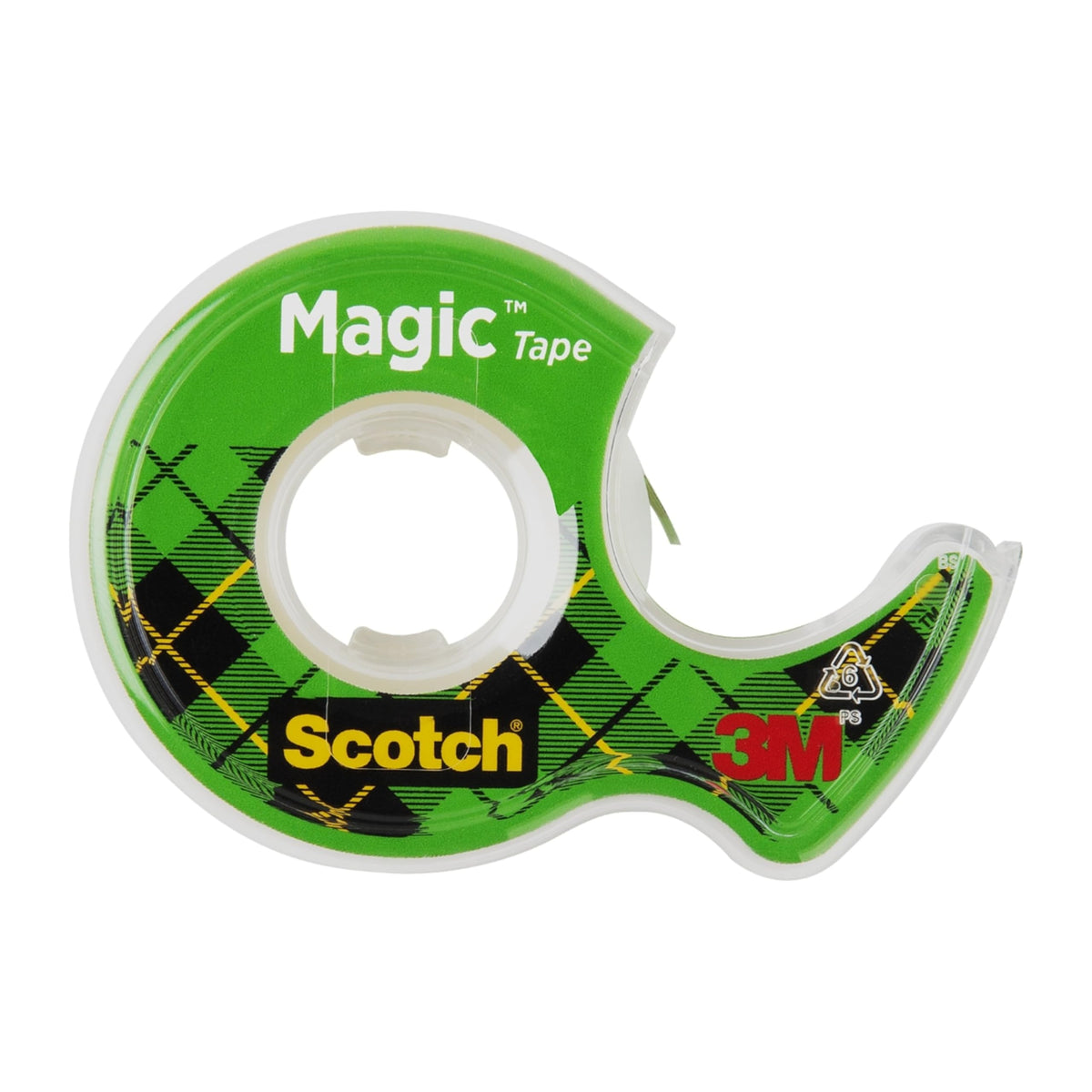 Scotch Magic Tape, Refillable Dispenser, 3/4" X 300", 3/Box 3-Pack