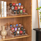 3-Tier Acrylic Display Shelf for Perfume Organizer, Cupcake Stand, Collectible Figures - Clear Fragrance Rack, Dessert Tower