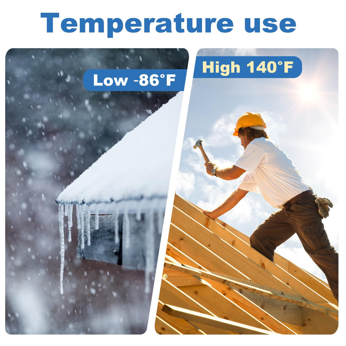 Vapor Barrier Tape, White Polyethylene Waterproof Seal & Seam Tape For Crawl Spaces, Moisture Barriers, Underlayment Seams, Metal Building Seams, Air Barrier, Insulation Repair & Plastic Liners