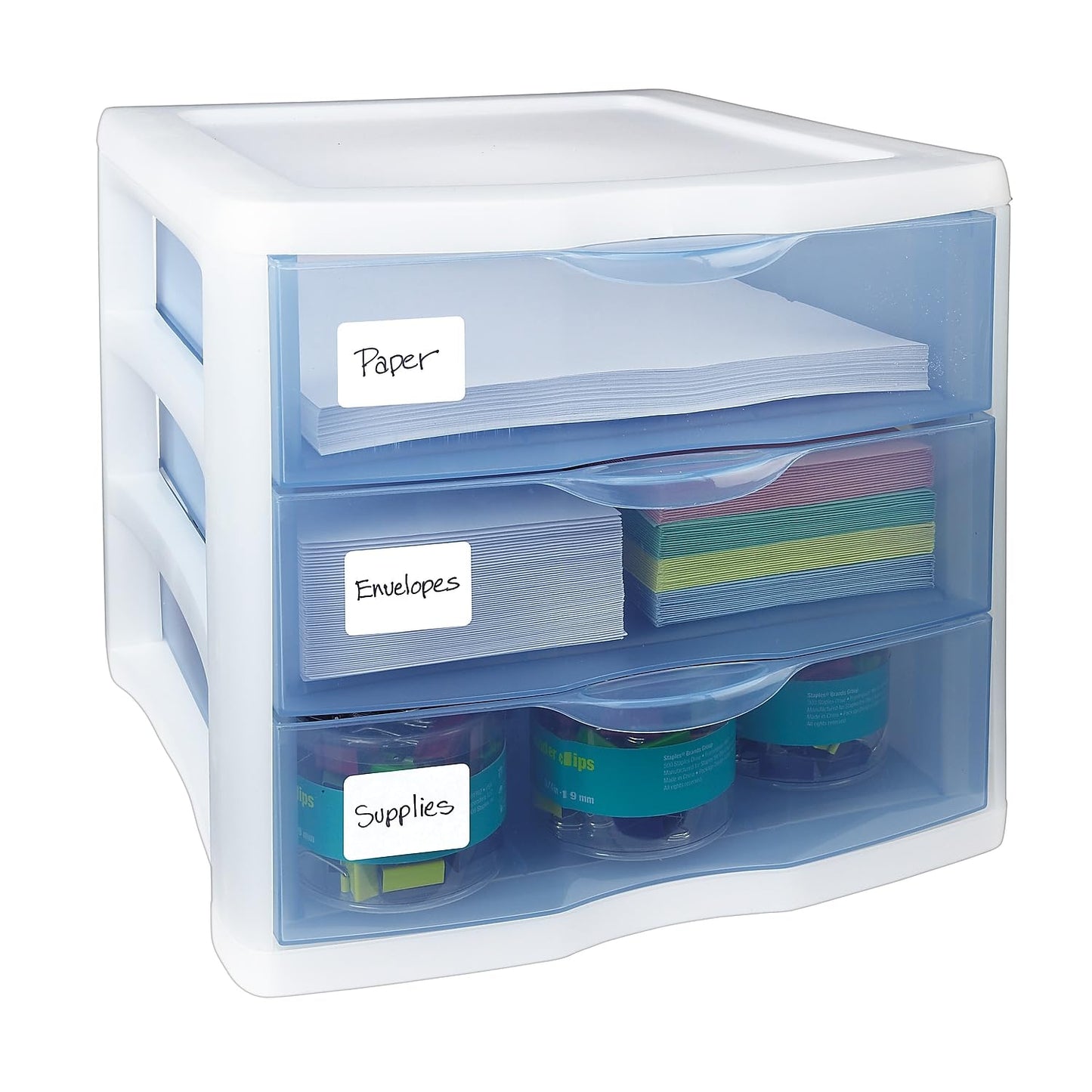 Avery Self-Adhesive Removable Labels, 1 x 1.5 Inches, White, 500 per Pack (05434)