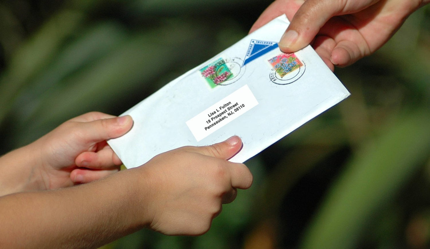 Compatible with DYMO 30252 Address Labels - BPA Free! (4 Rolls; 350 Labels per Roll)