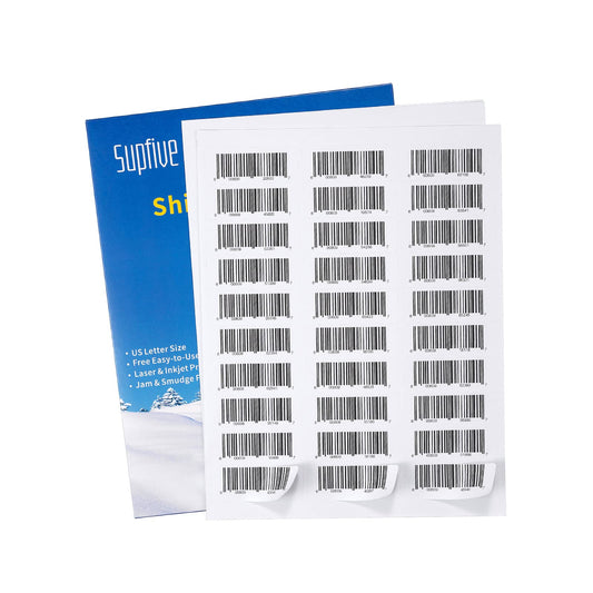 Address Sheet Labels 1" x2-5/8 Self Adhesive Sticker Shipping Labels (50 Sheets,1500 Labels) 50