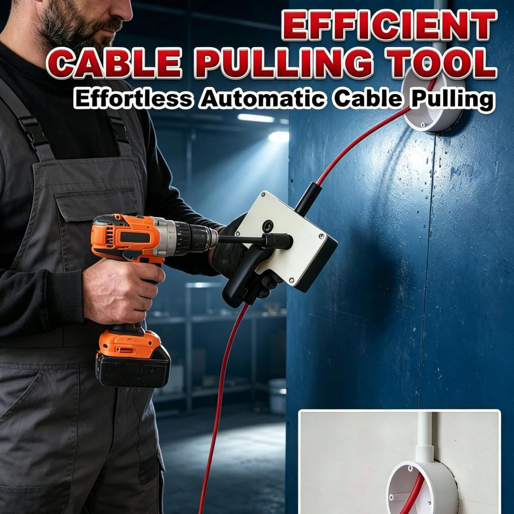 Wire Pulling Tape & Cable Fishing Tool for Conduit Wiring 0.3in