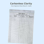 Patient Sign in Sheets, HIPAA Compliant Medical Forms with Peel-Off Labels 30