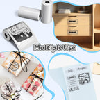 Phomemo T02 Transparent Paper Clear Sticker Paper 50mmx3.5m