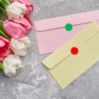 1610 PCS Colored Dot Stickers 3/4" Round Circle Color Coding Labels Macaron