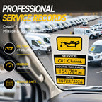 300 Pcs Fleet Service Oil Change Stickers, Next Service Due Labels, Vehicle Maintenance Tracking Labels for Auto Repair Shops, Workshops, and Fleet Management