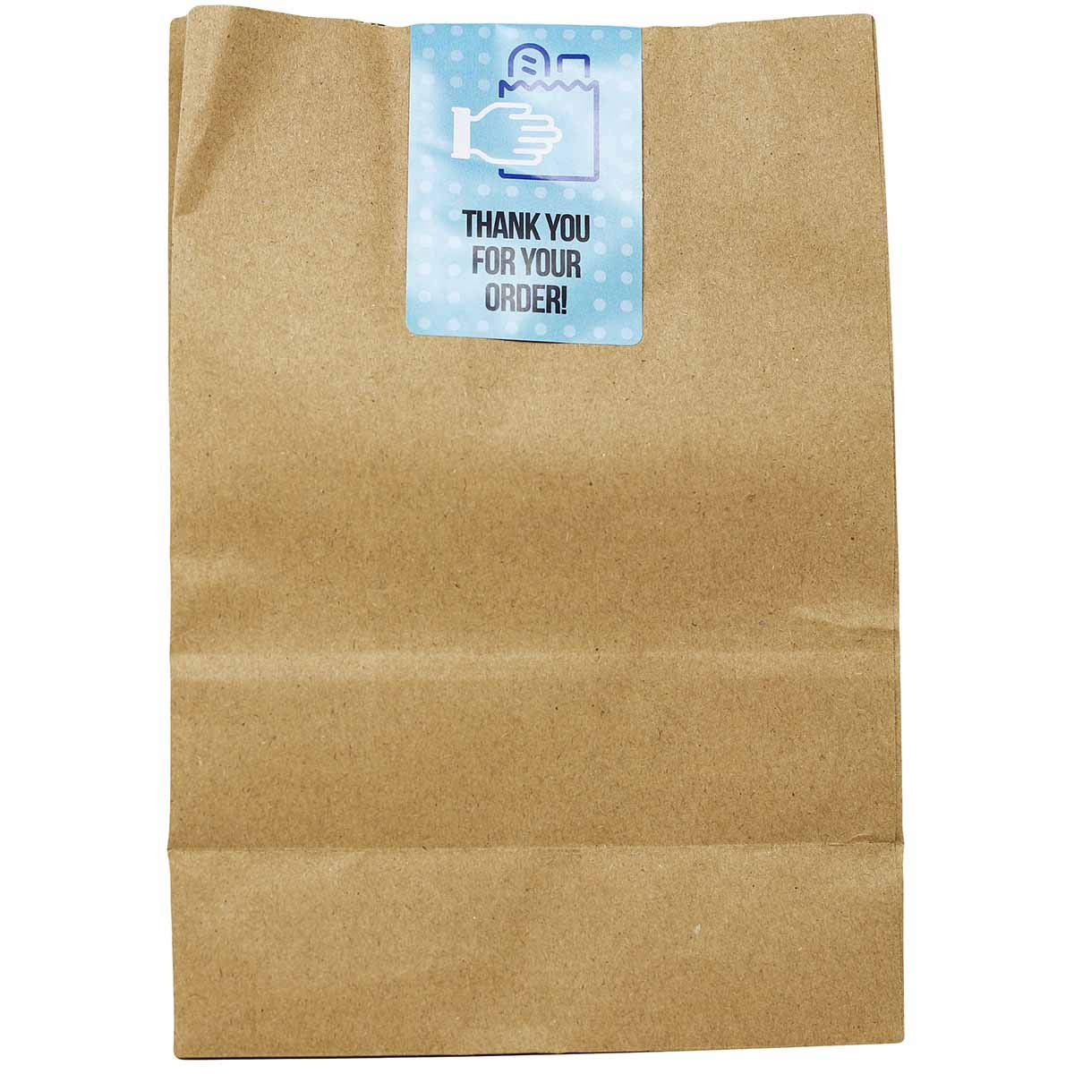 Quality Seal Labels for Delivery Pick Up Catering Food Safety Stickers 2.25" x 6.75" 500 Total Labels