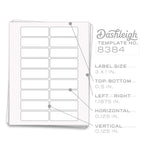 90 Premium Printable Essential Oil Sheet Labels for 5 ml Bottles and Vials, 3 x 1 inches, Weatherproof and Waterproof White Vinyl (Pack of 2) 90 Labels (Pack of 2) Waterproof White Vinyl (Inkjet only)