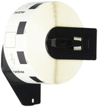 Brother DK1221 Square Paper Labels, 1000 Labels, White