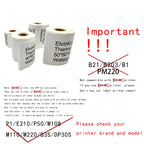 8Rolls M110 Thermal Labels M220 Waterproof Sticker 40x60mm